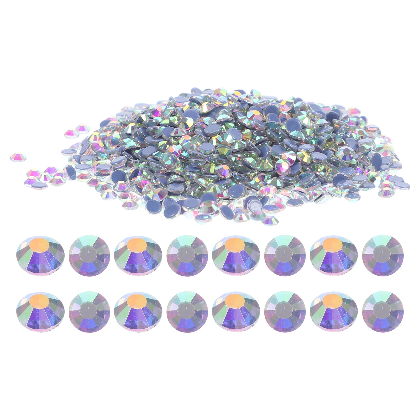 Embellishment Glue Craft - 2880 piezas de cristales de vidrio