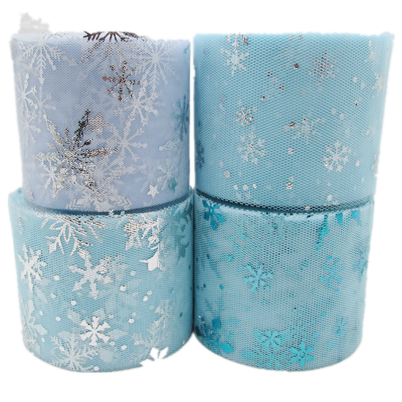Organza Ribbon Spool - Rollo de tul de flor de