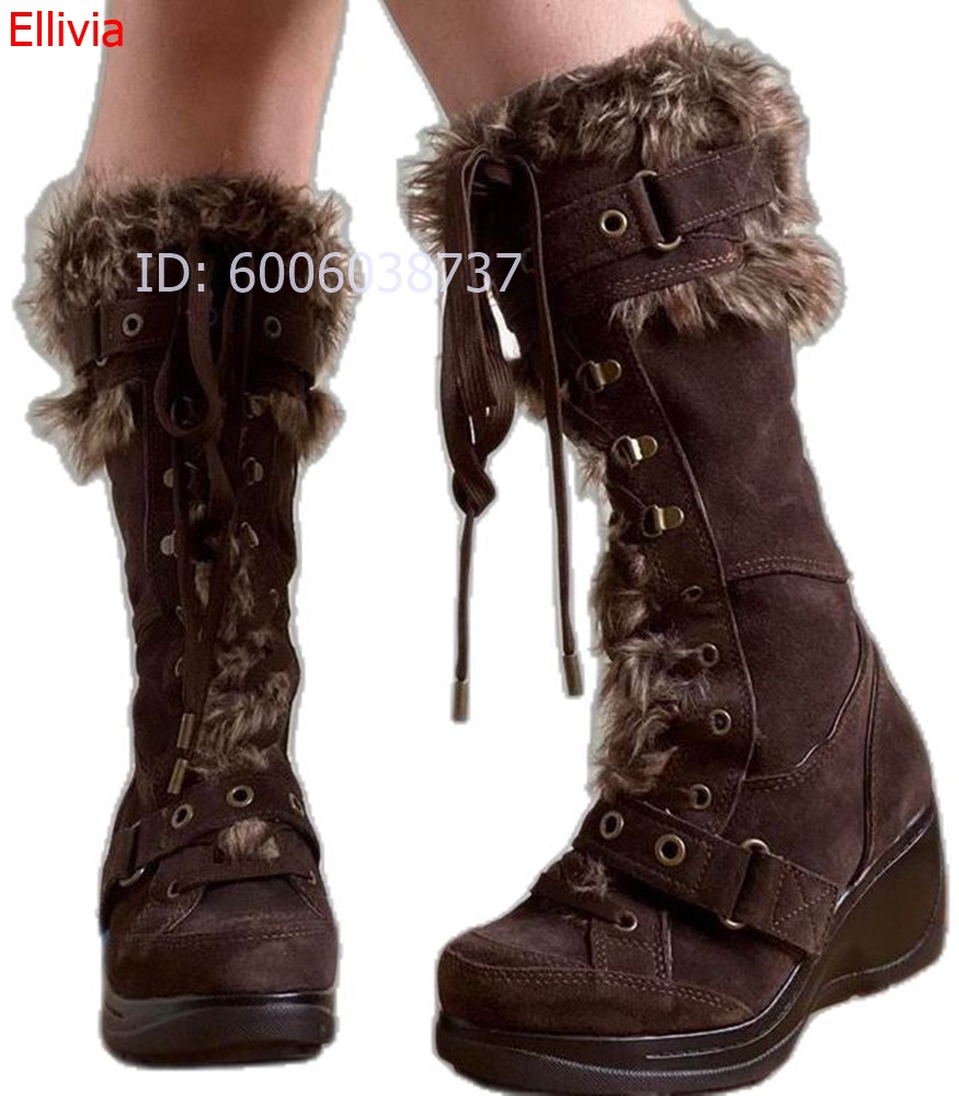 Botas altas hasta la rodilla c - Elastic Lace Trim reseña y precio