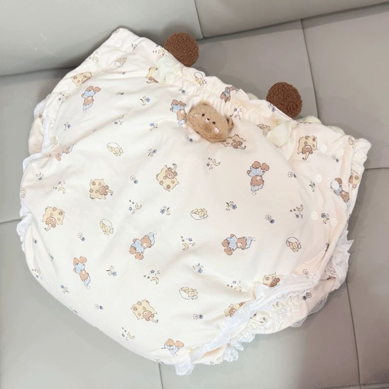 Pañales de tela con estampado  - Embellish Knit reseña y precio