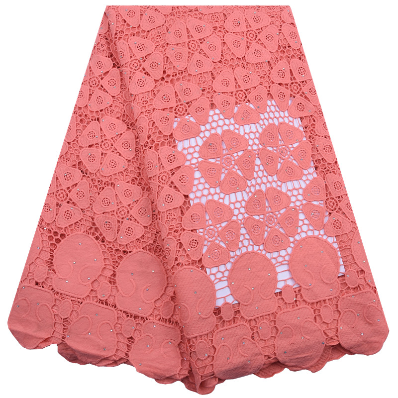 Tela de encaje de guipur afric - Crystal Mesh Fabric reseña y precio