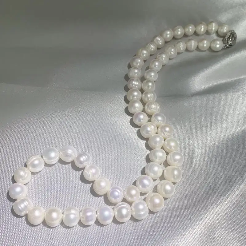 Collar de perlas naturales al  - Pearl Trim Chain reseña y precio