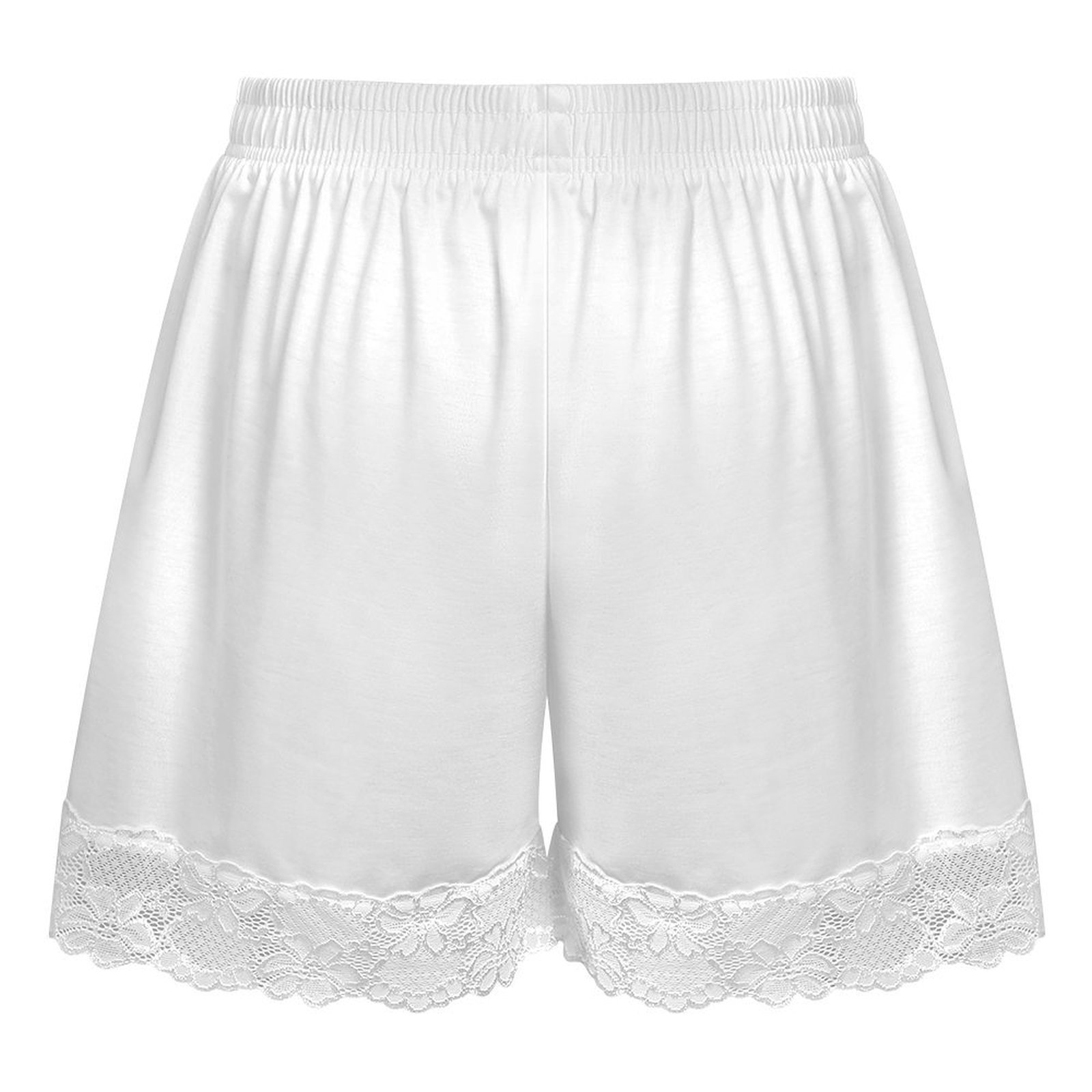 Pantalones de dormir para muje - Elastic Lace Trim reseña y precio